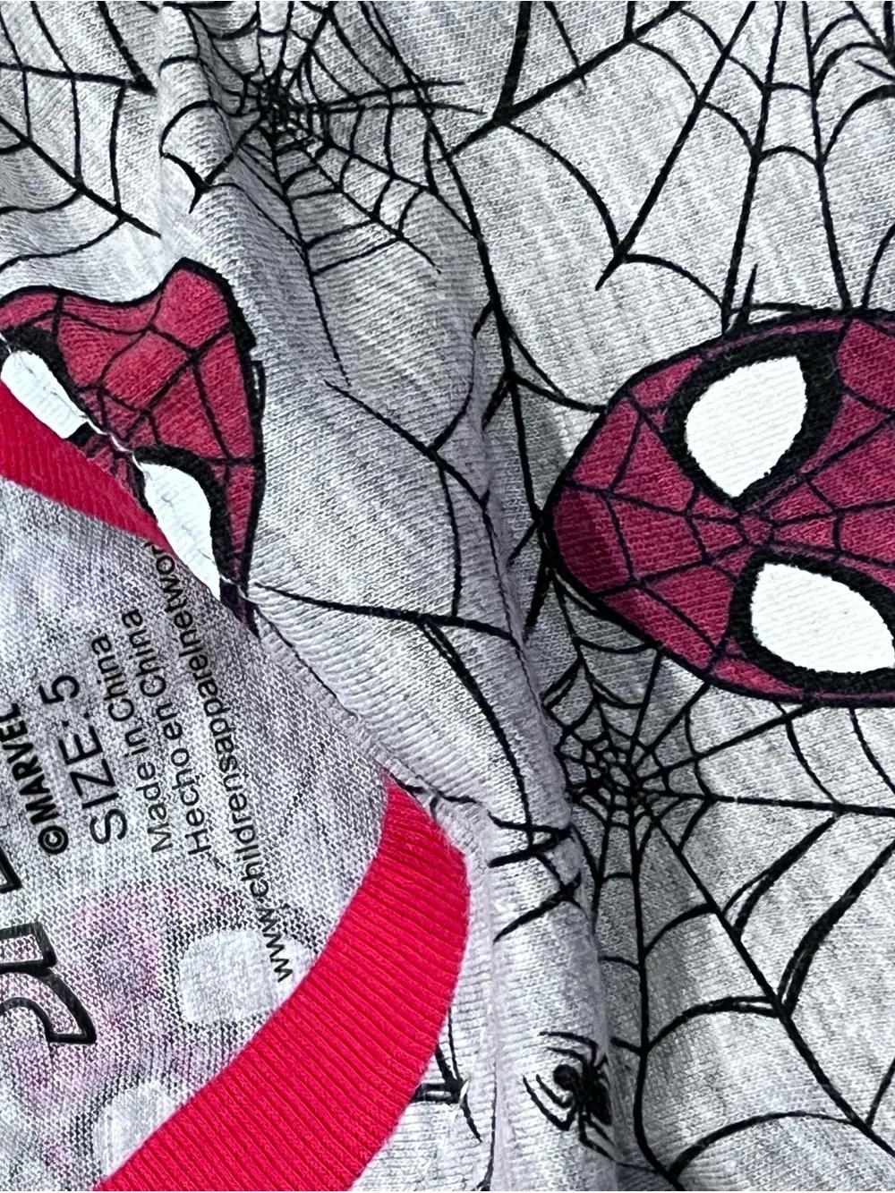 Marvel Black Kids Shirt & Jogger Sweatpants